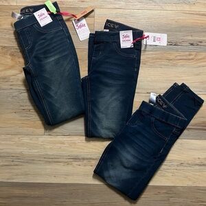**3-NWT** Girls Size 14 - Full Length - Soft & Stretchy -  Justice Leggings